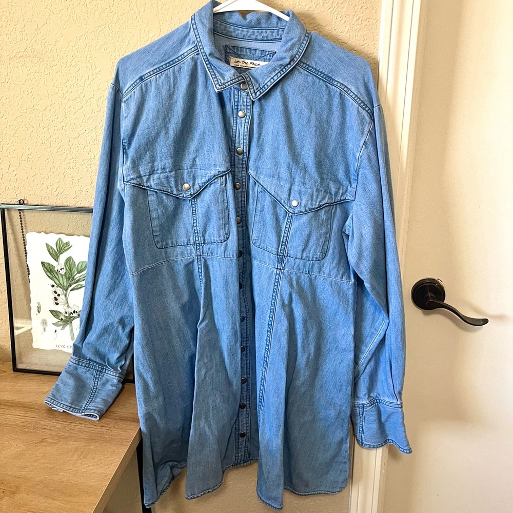 Free People Denim Dress